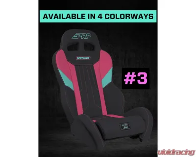 PRP Seats Shreddy Edition XCR Suspension Seat Cracked Black - SHRDYA8001-PORXP-05