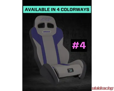 PRP Seats Shreddy Edition XCR Suspension Seat Cracked Black - SHRDYA8001-PORXP-05