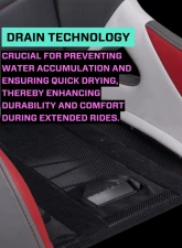 PRP Seats Shreddy Edition XCR Suspension Seat Cracked Black                                     - SHRDYA8001-PORXP-05 - Image 5