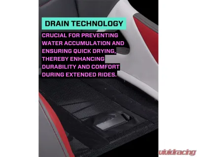 PRP Seats Shreddy Edition XCR Suspension Seat Cracked Black - SHRDYA8001-PORXP-05