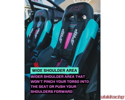 PRP Seats Shreddy Edition XCR Suspension Seat Cracked Black - SHRDYA8001-PORXP-05