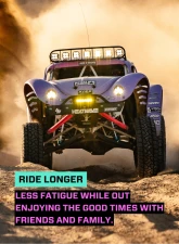 PRP Seats Shreddy Edition XCR Suspension Seat Cracked Black                                     - SHRDYA8001-PORXP-05 - Image 9