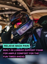 PRP Seats Shreddy Edition XCR Suspension Seat Cracked Black                                     - SHRDYA8001-PORXP-05 - Image 11