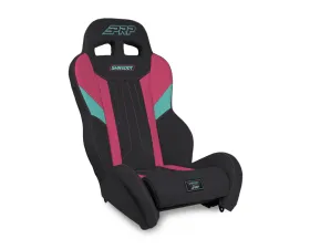 PRP Seats Shreddy Edition XCR Suspension Seat Black Pink and Teal