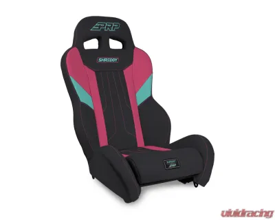 PRP Seats Shreddy Edition XCR Suspension Seat Black Pink and Teal - SHRDYA8001-PORXP-08