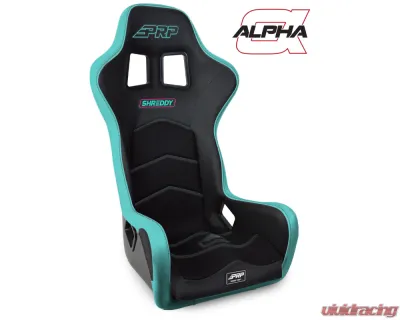 PRP Seats Shreddy Edition EnduroDaily Reclining Suspension Seat Black Pink and Teal Driver - SHRDYA8701044-08