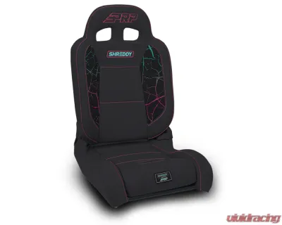 PRP Seats Shreddy Edition EnduroDaily Reclining Suspension Seat Cracked Pink Passenger - SHRDYA8701045-06