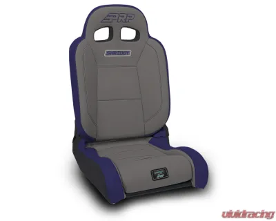 PRP Seats Shreddy Edition EnduroDaily Reclining Suspension Seat Gray and Purple Passenger - SHRDYA8701045-07
