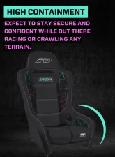 PRP Seats Shreddy Edition Podium Suspension Seat Cracked Black                                     - SHRDYA9101-05 - Image 2