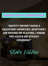 PRP Seats Shreddy Edition Podium Suspension Seat Cracked Black                                     - SHRDYA9101-05 - Image 3