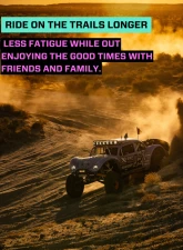 PRP Seats Shreddy Edition Podium Suspension Seat Cracked Black                                     - SHRDYA9101-05 - Image 7