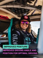 PRP Seats Shreddy Edition Podium Suspension Seat Cracked Black                                     - SHRDYA9101-05 - Image 8