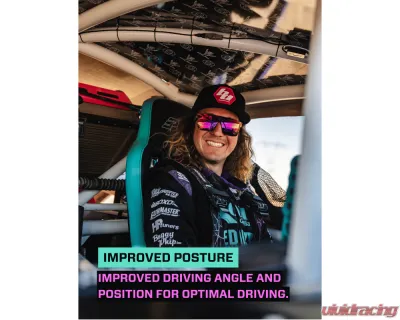 PRP Seats Shreddy Edition Podium Suspension Seat Cracked Black - SHRDYA9101-05