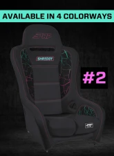 PRP Seats Shreddy Edition Podium Suspension Seat Cracked Black                                     - SHRDYA9101-05 - Image 12