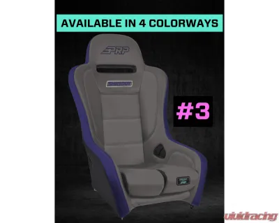 PRP Seats Shreddy Edition Podium Suspension Seat Cracked Black - SHRDYA9101-05