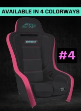 PRP Seats Shreddy Edition Podium Suspension Seat Cracked Black                                     - SHRDYA9101-05 - Image 14