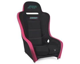 PRP Seats Shreddy Edition Podium Suspension Seat Black Pink and Teal