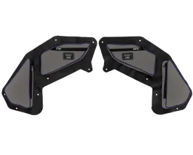 PRP Seats PRP Shreddy Rear Door Bags Pair Gray and Purple Polaris RZR PRO XP4 PRO R4 Turbo R4