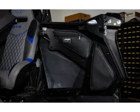PRP Seats PRP Shreddy Rear Door Bags Pair Black and Pink Polaris RZR PRO XP4 PRO R4 Turbo R4