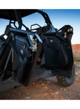 PRP Seats PRP Shreddy Rear Door Bags Pair Black and Pink Polaris RZR PRO XP4 PRO R4 Turbo R4                                     - SHRDYE96-R - Image 4