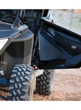 PRP Seats PRP Shreddy Front Door Bags w/ Knee Pad Pair Black and Pink Polaris RZR PRO XP PRO R Turbo R                                     - SHRDYE97-R - Image 3