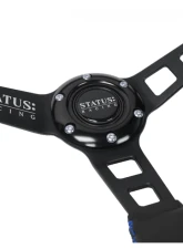 PRP Seats Deep Dish Leather Steering Wheel 13" Diameter Blue                                     - SRG131 - Image 2