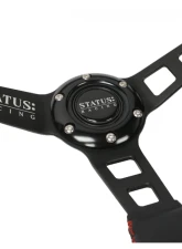 PRP Seats Deep Dish Leather Steering Wheel 13" Diameter Red                                     - SRG132 - Image 2