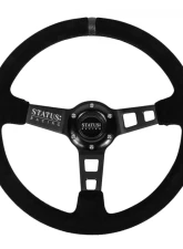 PRP Seats Deep Dish Suede Steering Wheel 13" Diameter Black                                     - SRG140 - Image 4
