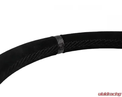 PRP Seats Flat Suede Steering Wheel 13" Diameter Black - SRG150
