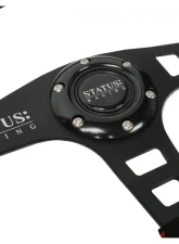 PRP Seats Flat Suede Steering Wheel 13" Diameter Red                                     - SRG152 - Image 2