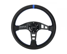 PRP Seats Flat Leather Steering Wheel 13