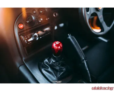 PRP Seats Carbon Fiber Shift Knob Red - SRSHIFT-R