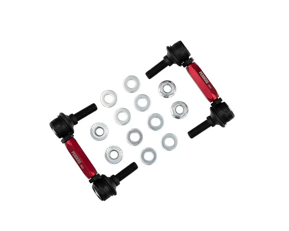 Pedders Adjustable Rear Swaybar Endlink Kit Ford Mustang S550 2015-2022 - PED-424480