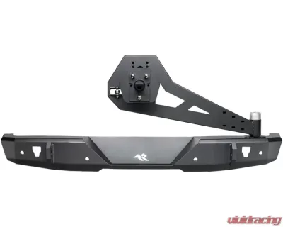 Rugged Ridge HD Rear Bumper w/ Swing Out Tire Carrier Jeep Wrangler JL 2018-2022 - 11540.39