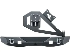 Rugged Ridge Xor Rear Bumper w/ Swing Out Tire Carrier Jeep Wrangler JK | JKU 2007-2018