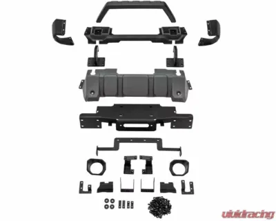 Rugged Ridge Venator Modular Bumper Black Jeep Wrangler | Gladiator 2018-2021 - 11549.45