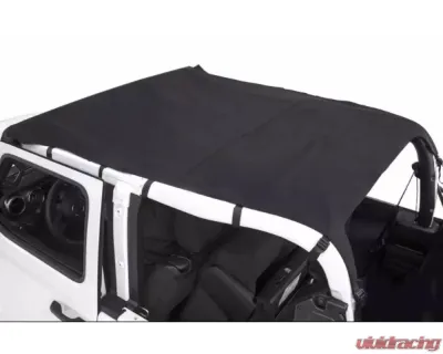 Rugged Ridge Savannah Brief Top Diamond Black Jeep Wrangler JL 2010-2018 - 13593.35