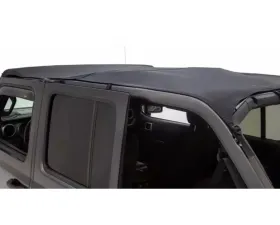 Rugged Ridge Unlimited 4 Door Voyager Savannah Brief Top Black Jeep Wrangler JL 2018-2022