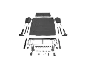 Rugged Ridge Voyager Fastback Soft Top Black Diamond Jeep Gladiator JT 2020-2022