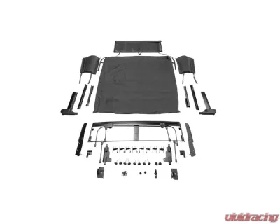 Rugged Ridge Voyager Fastback Soft Top Black Diamond Jeep Gladiator JT 2020-2022 - 13595.14