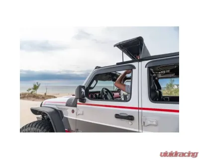 Rugged Ridge Voyager Fastback Soft Top Black Diamond Jeep Gladiator JT 2020-2022 - 13595.14