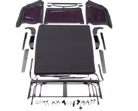 Rugged Ridge Voyager Soft Top 2DR Black Diamond Jeep Wrangler TJ 1997-2006