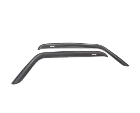 Rugged Ridge Window Rain Deflectors, 07-18 Jeep Wrangler JK
