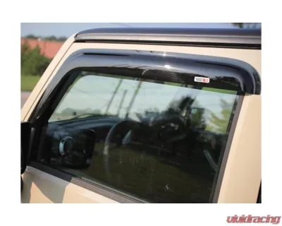 Rugged Ridge Window Rain Deflectors, 07-18 Jeep Wrangler JK - 11351.11