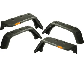 Rugged Ridge Smooth Hurricane Fender Flare Kit Jeep Wrangler JK EU 2007-2018