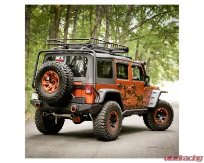 Rugged Ridge Smooth Hurricane Fender Flare Kit Jeep Wrangler JK EU 2007-2018 - 11640.26