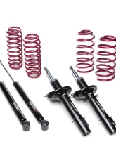 Vogtland High-Tensile Lowering Springs Combined w/ High-Performance Shock Absorbers Skoda Octavia Exc. RS 1U 1.8 T | 2.0 | 1.9 SDI | 1.9 TDI 1997-2010                                     - 960073 - Image 2