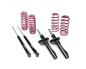 Vogtland High-Tensile Lowering Springs Combined w/ High-Performance Shock Absorbers, Lowering F/R 35/35 Audi A3 8L Diesel w/o S3 1996-2003