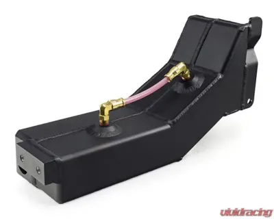 Killer B Motorsport Black Powdercoat Dual Reservoir Washer And Coolant Tank Subaru WRX | STI 2008-2014 - DWR2-B