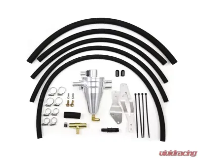 Killer B Air Oil Separator, Complete Kit w/ Hosing + Clamps Subaru WRX | STI GD 2002-2007 - GD-MV3S-C